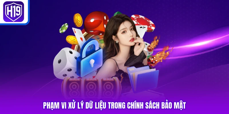 Phạm vi xử lý dữ liệu trong chính sách bảo mật